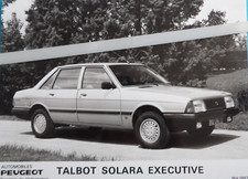 Photo Presse PEUGEOT TALBOT SOLARA EXECUTIVE . ta9