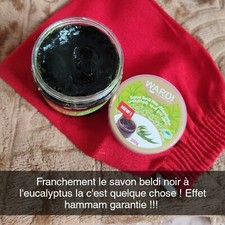 Savon Noir Beldi Eucalyptus Olive Et Son Gant De Crin