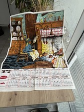 🧵 Torchon calendrier 1973