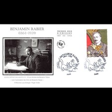 FDC soie - Benjamin Rabier (2