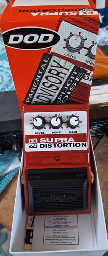 Dod fx55c supra distortion - fx55c,