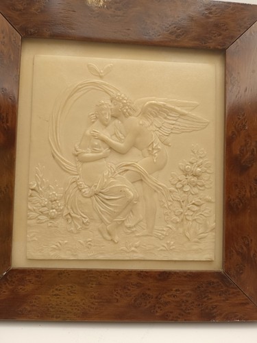 Tableau bas relief amour - bas,