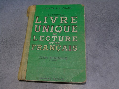 Ancien livre unique - , et