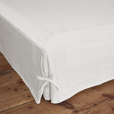 Cache sommier 160x200 cm Lin