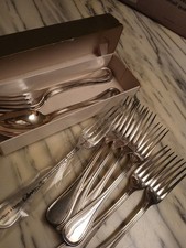 Christofle 10 Pièces Couverts A Filet