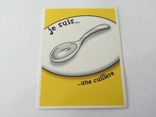 Carte je suis une cuillère pièce détachée Devine tête la réponse est sur ma tête