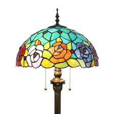 Fleurs roses lampadaire - fleurs,