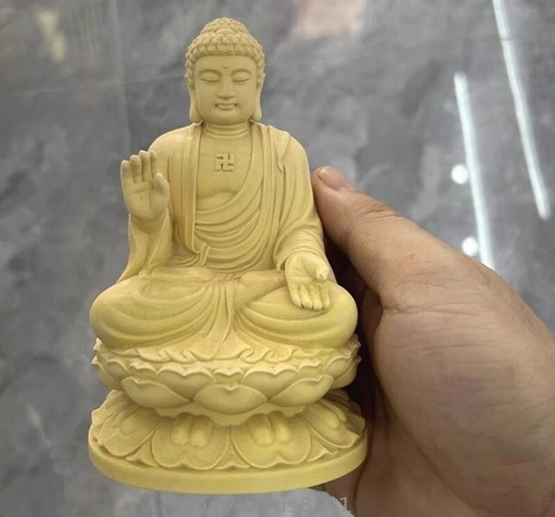 4inch boxwood carved - boxwood,