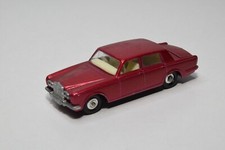 B32 1:60 3INCH MATCHBOX LESNEY 24 ROLLS ROYCE SILVER SHADOW MET. MAROON EXC COND