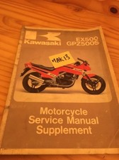 Kawasaki EX GPZ 500 S supplement revue moto technique workshop Manuel Français