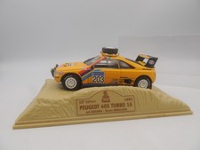 Norev - Peugeot 405 Turbo 16 - Rallye Paris Dakar 1990 - Voiture Miniature 1/43