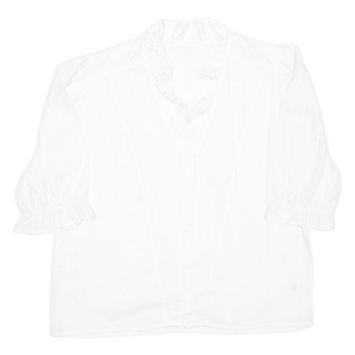Blouse femme blanche col - blouse, v