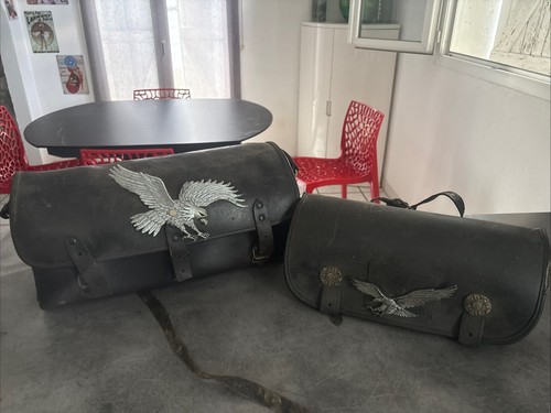 Anciennes sacoches moto en - moto,