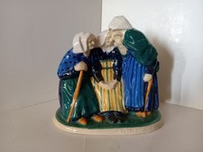 Henriot Quimper Nicot Faience bretonne les trois commères