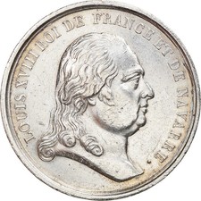 France, Jeton, Louis XVIII