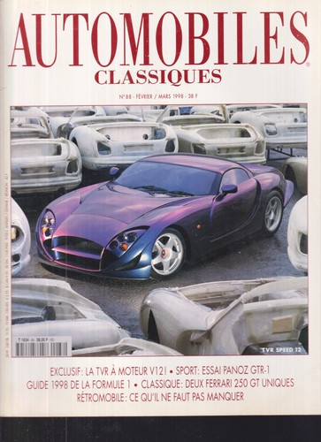 Automobiles classiques 88 - automobiles, n°88