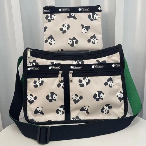Lesportsac panda large deluxe - lesportsac,
