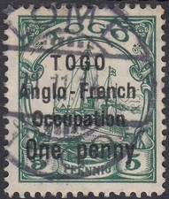 TOGO Colonie Française 1914 Yvert 25 Oblitéré (ref#18205)