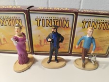 Figurine TINTIN , CAPITAINE HADDOCK et LA CASTAFIORE  Carrefour 2011