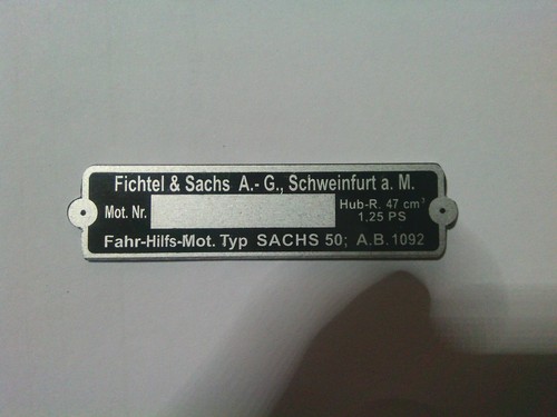 Panneau type fichtel sachs - panneau,