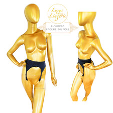 Ceinture À Bas Satin De Luxe