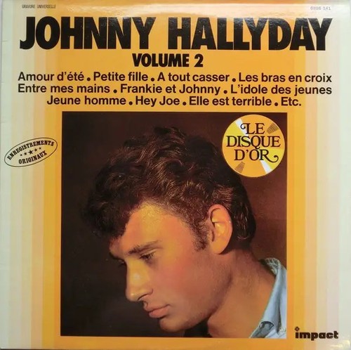 Johnny hallyday volume lp - hallyday,