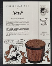 PIF GADGET 6 Repro gadget L'herbe magique 1969
