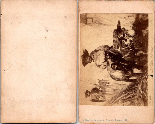 Tableau don quichotte - tableau, et
