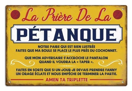 Plaque murale prière la - prière,