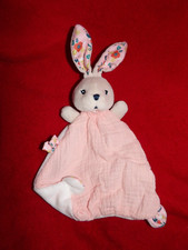 Doudou Plat Carré Manon Petit Hérisson Rose Mauve Gris ... Nattou