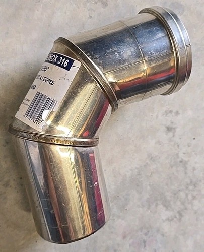 Coude inox 316 4 - 90, °