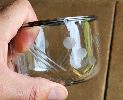 Coupe cristal monture argent - coupe,