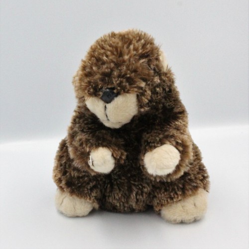 Doudou peluche castor marmotte