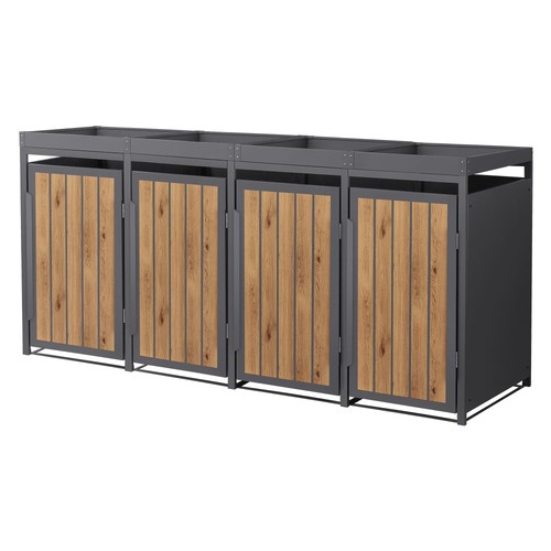 Abri pour poubelles - 4,