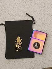 Briquet Essence  Couleur Petrol Métal Miroir U Ribellu Corse Corsica FLNC