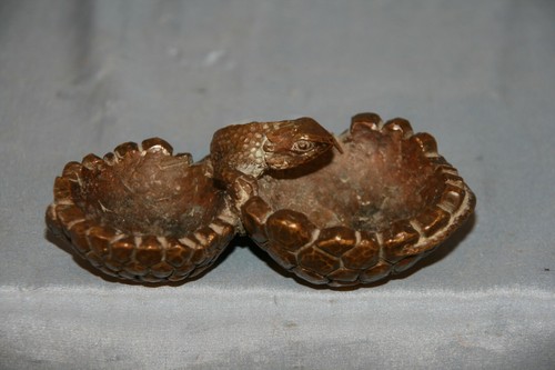 Vide poche bronze - vide, en