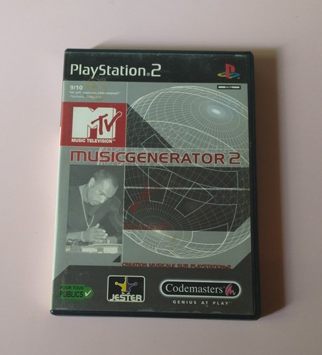 Jeu ps2 mtv music generator - generator, 2