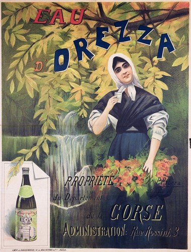 Poster affiche orezza eau - poster,