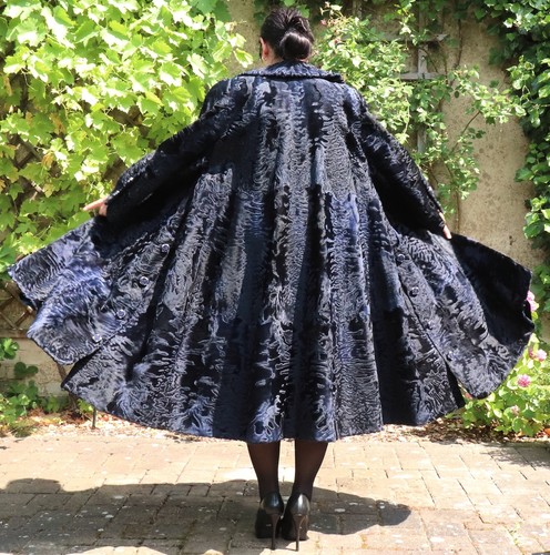 Manteau fourrure queue - fourrure,