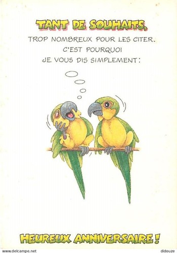 Carte postale animaux - postale,