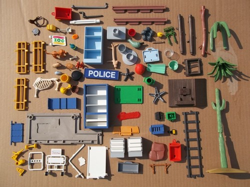 Lot pièces playmobil - de,