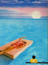 PUBLICITÉ DE PRESSE 1985 CHOC