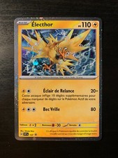 Carte Pokémon HOLO Electhor SVP 157 Promo Ecarlate & Violet FR NEUF