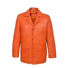 Veste blazer homme en cuir