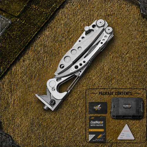 Gearnexon 40mm stainless glass - stainless,