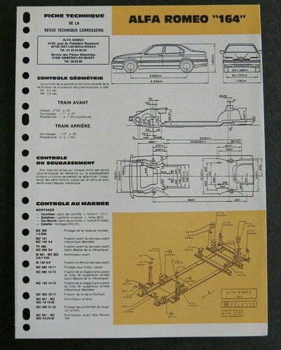 Fiche technique automobile