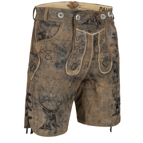 Paulgos homme pantalon cuir - homme,