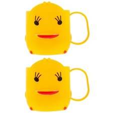  1 Set 2 Pcs 300ML Enfants Tasses De Rince-Bouche Tasses De Brosse À Dents De