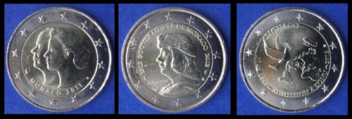 Monaco euros commemorative - monaco, 2