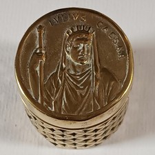 Hinks et Wells S. Gaffré ancienne boîte à plumes Jules César